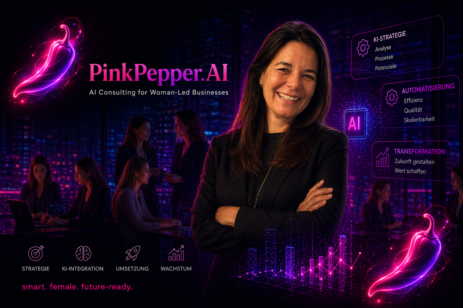 PinkPepper AI - KI-Lösungen mit Herz, Strategie und Wirkung
